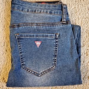 Guess Womens Jeans Mid Rise Skinny 27
